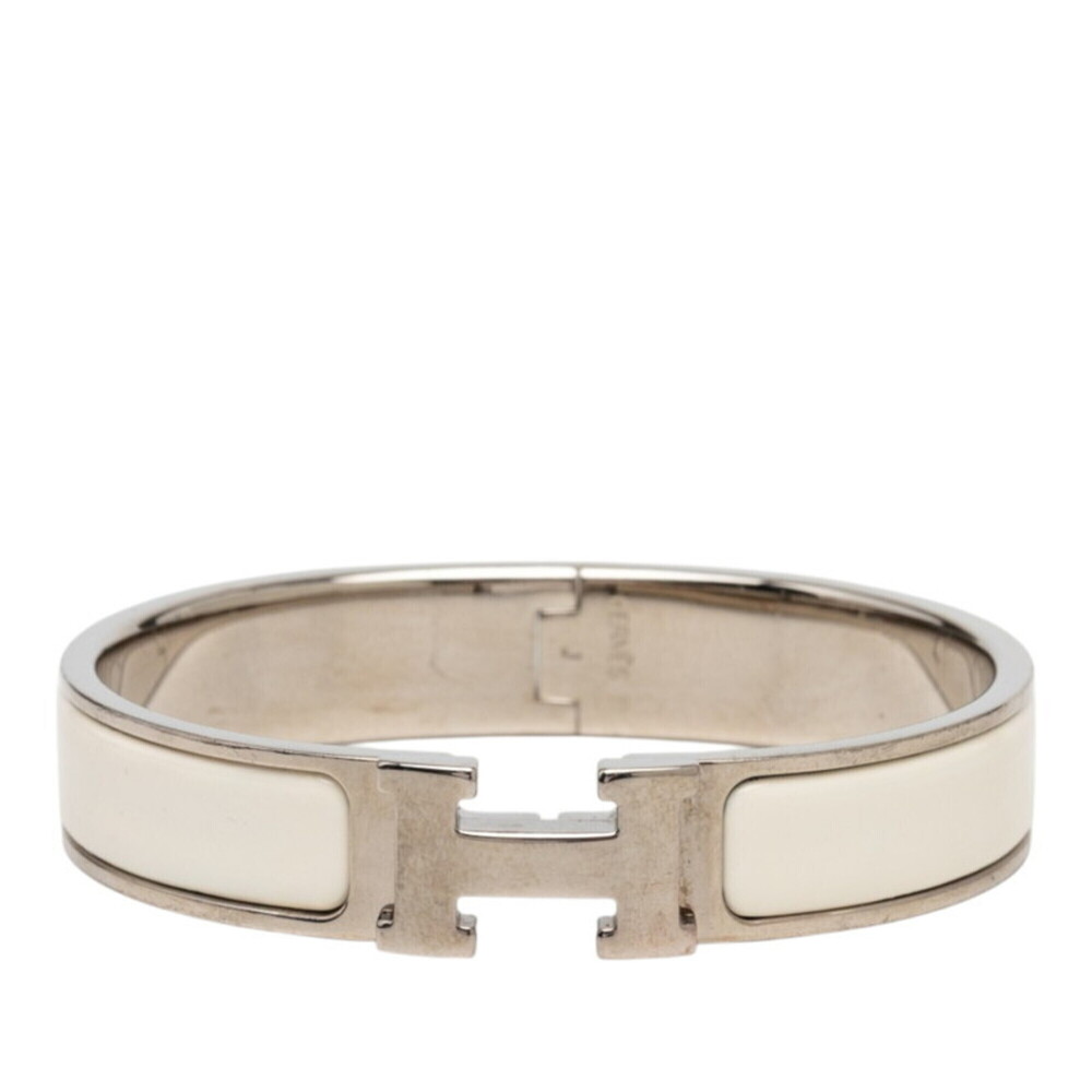 HERMES Silver Charm Bracelet